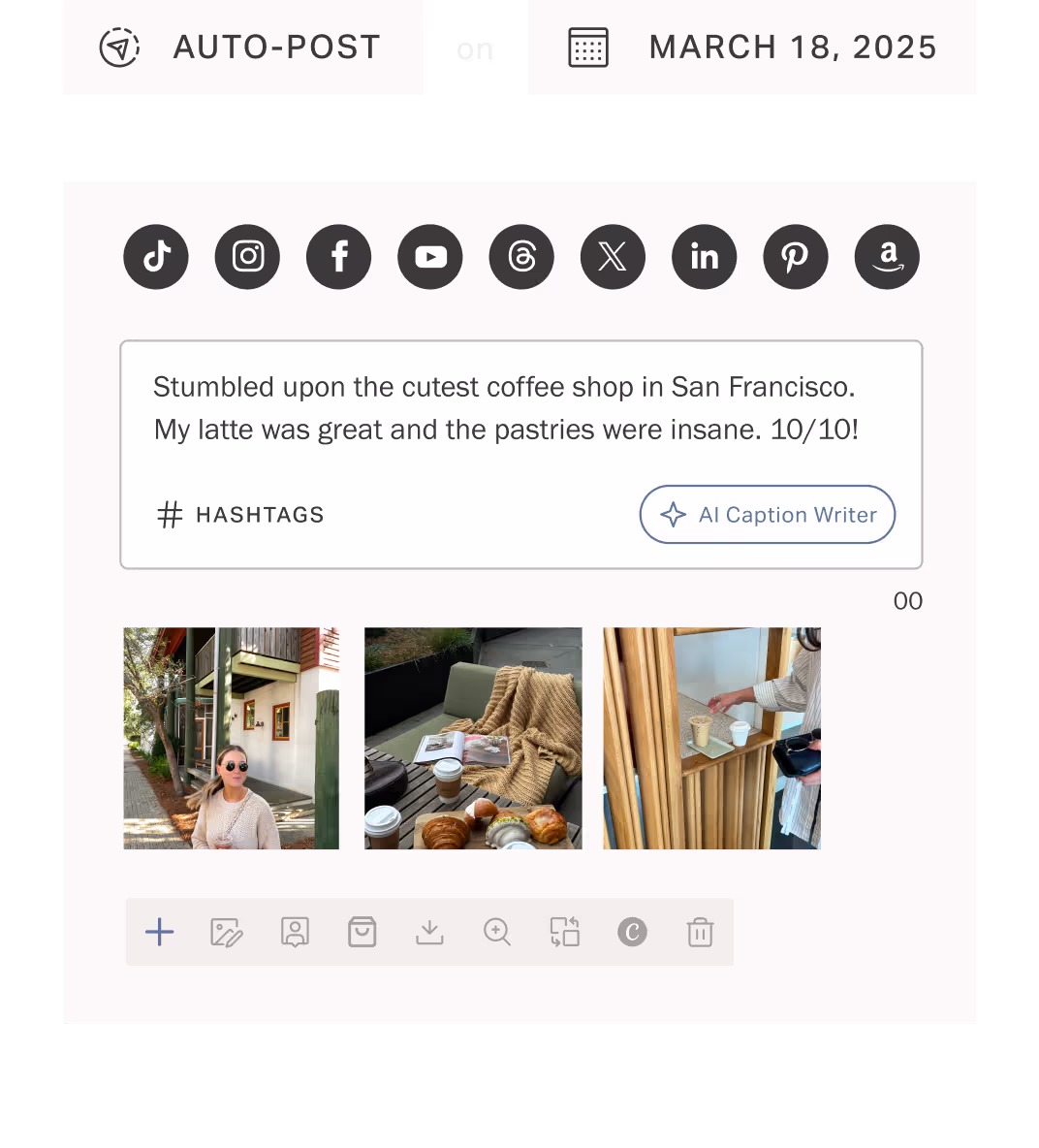 build your following shown in Planoly.