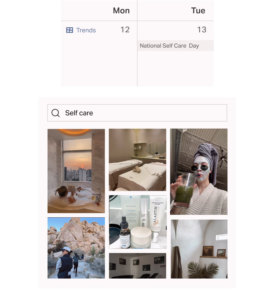 elevate your content shown in Planoly.