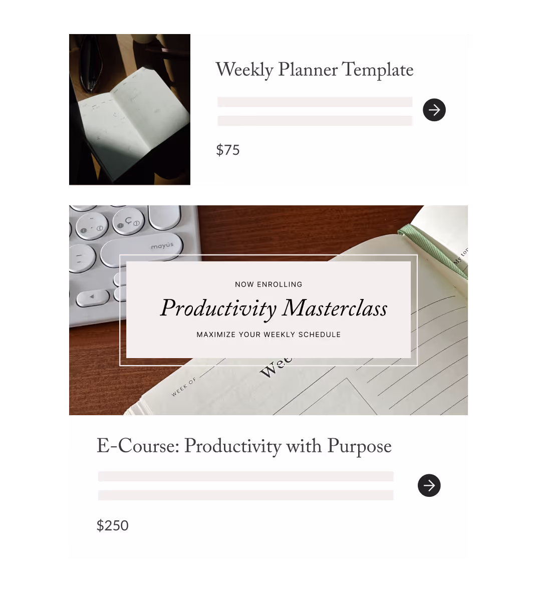 generate passive income shown in Planoly.