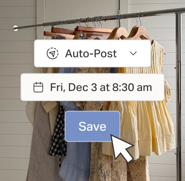 Scheduled content publishing automatically across social platforms.