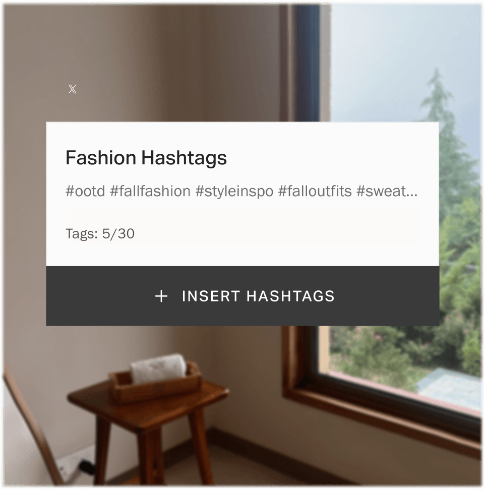 Evergreen Threads posts arranged in the Planoly calendar.