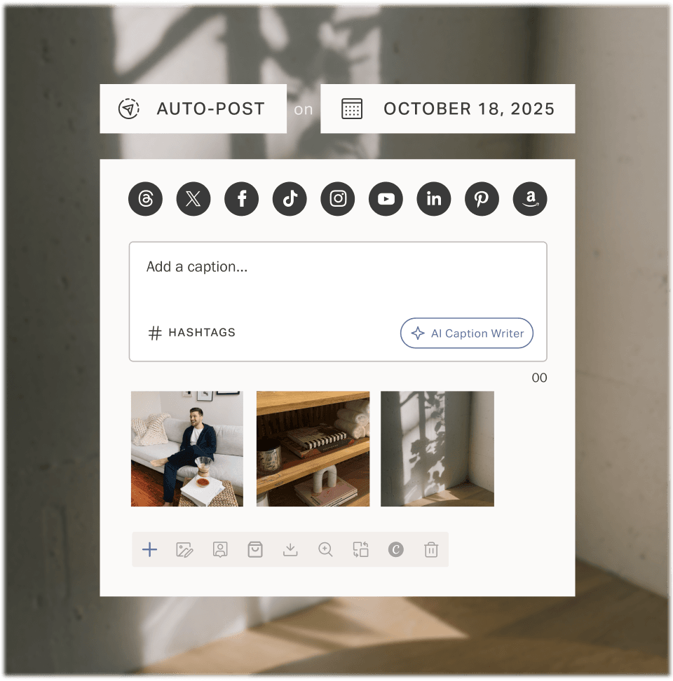 A Threads post being repurposed across social channels.